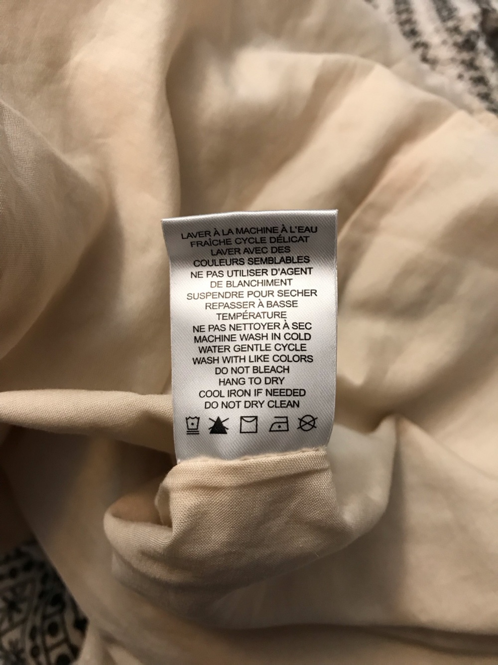 House of Harlow 1960 Cream Maxi Dress with Black Embroidered Accents - Picture 9 of 11